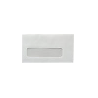 SupremeX - Enveloppe à fenêtre - No. 8 - 3-5/8" x 6-1/2" - Vélin blanc 24 lb - Certifié FSC sans logo - Paquet de 1 000-Parfait pour l'envoi