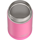 Thermos - Pot alimentaire avec cuillère Thermos FUNtainer - 470 ml - Rose fluo-Large ouverture de bouche