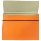 JAM Paper - Étui de transport pour dossiers minces avec bande élastique - 9 1/4 x 1/2 x 12 1/2 - Orange-Quantité : Vendu à l'unité