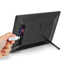 Aluratek - Cadre photo numérique WiFi avec écran tactile - 10 po-En plus des photos, profitez de vidéos, de musique et de diaporamas grâce aux haut-parleurs stéréo intégrés