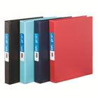 Staples - Reliure économique - 1 po - bleu ciel-Polypropylène sans PVC, finition mate