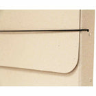 JAM Paper - Mallette de transport pour dossiers épais avec élastique - 10 x 1 1/4 x 13 1/4 - Kraft naturel-Fabriqué à partir d'un matériau en aggloméré durable et robuste et doté d'une fermeture à bande élastique noire conçue pour maintenir les documents en sécurité