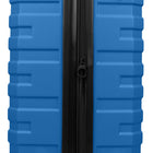 Swiss Mobility - Valsie d'enregistrement rigide 30po de la collection QUAD - Bleu-Système d'extension à fermeture éclair pour 20 % d'espace de rangement supplémentaire