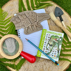 Yellow Door - YUS1229 Fouillez et Découvrez - Plésiosaure & Stégosaure-Parfait pour encourager les compétences d'investigation précoce, les enfants prendront plaisir à examiner et à comparer les fossiles, suscitant des conversations sur le monde préhistorique, ses habitats et ses habitants.