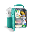  Fit & Fresh - Sac à lunch Charm Mania - Bleu sarcelle avec 6 breloques-GRANDE CAPACITÉ : notre boîte à lunch pour enfants est assez grande pour contenir tout ce qu’il faut pour une journée complète de repas. La poignée sur le dessus est facile à saisir pour un transport confortable. La fermeture éclair renforcée garde le contenu en sécurité. Convient aux enfants de 3 ans et plus.