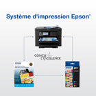 Epson - T812 Cartouche d'encre - Très grande capacité - Noir-Le système d’impression Epson est particulièrement conçu pour être utilisé avec les encres d’origine Epson. L’utilisation d’encres non authentiques peut entraîner des dommages qui ne sont pas couverts par la garantie limitée de l’imprimante