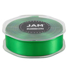 JAM Paper - Ruban de satin double face - 7/8" de large x 25 m - Vert émeraude-Notre ruban décoratif est fabriqué à partir de satin double face de la plus haute qualité, avec une finition lisse !