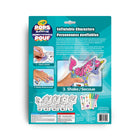 Crayola - Ensemble d’activités de personnages gonflables POPS 3D - Licornes-MARQUEURS LAVABLES : Les marqueurs Pip-Squeaks de Crayola sont lavables sur la peau et la plupart des vêtements lavables, ce qui fait de cet ensemble de coloriage une activité moins salissante pour les enfants