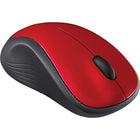 Souris sans fil Logitech M310, Rouge Brillant-La conception pleine taille et profilée avec des points de saisie en caoutchouc souple est agréable, que vous soyez gaucher ou droitier, même après de longues heures d'utilisation.