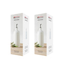 Maxwell & Williams - Diamants Bouteille d'Huile - 500 ml - Paquet de 2 -Fabriqué en porcelaine et en métal