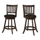Monarch Specialties - 1237 Tabouret De Bar - Lot de 2/ 39"H Comptoir/ Pivotant/ Expresso - Paquet de 2-1