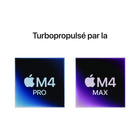 Apple - Portatif MacBook Pro 14 po - M4 Pro - 12 cœurs - SSD 512 Go - Mémoire unifiée 24 Go - Noir Infini - Anglais-Jusqu’à 22 heures d’autonomie: Qu’il soit branché ou non, MacBook Pro 14 po livre toujours les mêmes performances exceptionnelles
