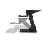 TygerClaw - Support de poste de travail assis/debout (TYDS10017BLK)-Ajustez facilement le bureau debout à votre hauteur exacte