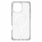 Itskins - Coque Hybrid_R avec MagSafe pour iPhone 16 Pro Max - Transparente-Avant-gardiste