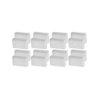 Globe Commercial - Serviettes multiplis MF250WHT - Blanc - 250 feuilles/paquet - Paquet de 16-Convient aux distributeurs universels