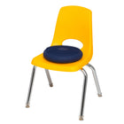 Bouncyband - Coussin sensoriel antimicrobien Little Wiggle Seat, bleu 10,75"-Le diamètre de 10,75"/27 cm convient parfaitement à un jeune enfant, contrairement aux coussins et disques d'équilibre plus grands