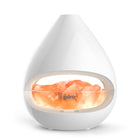 Pure Enrichment - Diffuseur de roche de sel de l'Himalaya en cristal PureGlow-Aromathérapie relaxante : remplissez le réservoir d'eau de 160 ml et ajoutez 4 à 6 gouttes de votre huile essentielle préférée pour hydrater et désodoriser la pièce pendant 16 heures maximum.