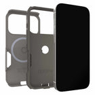 OtterBox - Étui Commuter MagSafe avec Contrôle de la Caméra pour iPhone 17 Pro - Bois de Coton Glen (Brun)-DROP+ | 3 fois plus de chutes que la norme militaire (MIL-STD-810G 516.6)