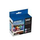 Epson - Pack combiné de cartouches d'encre couleur 340 Claria Photo HD - Capacité standard - Cyan clair/Magenta clair-Le système d’impression Epson est particulièrement conçu pour être utilisé avec les encres d’origine Epson. L’utilisation d’encres non authentiques peut entraîner des dommages qui ne sont pas couverts par la garantie limitée de l’imprimante. 