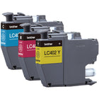 Brother - LC402 INKvestment Tank Ensemble de cartouches d'encre couleur à rendement standard-Les multipacks vous font gagner du temps et de l'argent par rapport à l'achat d'une seule cartouche
