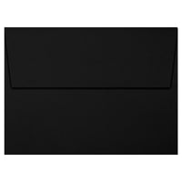 LUX - Enveloppes d’invitation A7 (5 1/4 x 7 1/4 po), noir minuit, 50/boîte (F-4580-B-50)-Les enveloppes d’invitations A7 (5 1/4 x 7 1/4 po) sont idéales pour les invitations, les cartes de remerciements, les invitations de mariage, les faire-part et les photos de 5 x 7 po