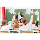 Flipside Products - Palettes d'écriture rectangulaires effaçables à sec recto-verso avec stylos et gommes - paquet de 12-Pagaies recto-verso