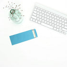 JAM Paper - Enveloppes n° 10 officielles, 4 1/8 x 9 1/2 po, recyclées Brite Hue bleu, paq./100 (15880g)-Fermeture : gommée