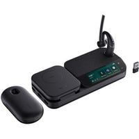 Yealink - Casque sans fil BH71 Workstation Pro-Technologie de suppression du bruit par formation de faisceau à 4 micros