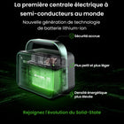 Yoshino - B330 SST Centrale électrique continue portable à semi-conducteurs de 330 W-PUISSANCE ET CAPACITÉ - Une puissance continue de 330 watts (500 watts en crête) et une capacité de 241 Wh alimentent les appareils et petits appareils électroménagers. Cette batterie SST est conçue pour 4 000 cycles à 80 % (11 ans et plus, 7 jours d'utilisation quotidienne.)