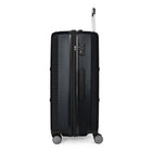 Bugatti - Ensemble de 3 valise rigide ABS - Bruxelles - Noir-Système d'expansion à fermeture éclair pour 20 % d'espace de rangement en plus
