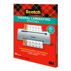 Scotch - Pochettes de plastification thermique effaçables à sec – 50 unités-Protège et ajoute du professionnalisme aux documents professionnels