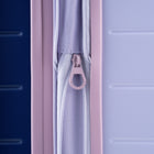 Reebok - Valise à roulettes pivotantes à coque rigide 26 po Double Dribble - Lilas-5