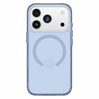 OtterBox - Étui Symmetry MagSafe avec Contrôle de la Caméra pour iPhone 17 Pro - Argent Bleu-Technologie intégrée conçue pour prendre en charge une interaction transparente avec le contrôle de la caméra