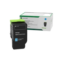 Lexmark - Cartouche de toner 78C1XC0 très haut rendement, programme de retour, cyan-Couleur : cyan
