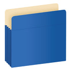 Pendaflex - Pochette pour dossier - expansion de 3 1/2 po - format légal - bleu-Matériau durable en fibre rouge