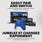 Microsoft - Contrôleur sans fil Xbox Series X - Bleu choc-Inclut la technologie Xbox Wireless et Bluetooth pour jouer sans fil sur console, PC, telephones portables et tablettes*