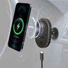 Mighty Mount - Support de chargeur sans fil MagSafe 15W - Base de tableau de bord-Rotation à 360° : pour une visualisation en mode portrait et paysage