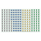 MotherWord - Ultime calendrier familial de luxe pour réfrigérateur 2024-2025 - 18 po x 13 1/2 po - français-Citations inspirantes