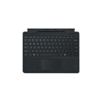 Microsoft - Clavier signature Surface Pro avec rangement pour stylet - Anglais - Touche Copilot - Noir commercial-Interface : Magnétique