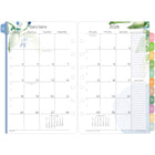 Day-Timer - Recharge datee Kathy Davis 2026 2 pages/mois de bureau - 8 1/2 po H x 5 1/2 po l - bilingue-Oeuvre colouree avec des citations inspirantes pour la motivation de rester organise toute l'annee