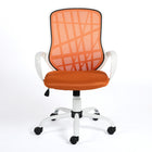 39F - Fauteuil pour le bureau Desert à dossier élevé, orange/noir (3339-DM6442-0W)-1