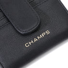 Champs - Porte-cartes à rabat Iconic - Noir-Compartiment à billets