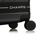 CHAMPS - Ensemble de bagages extensibles  3 pièces - à parois rigides Collection Fresh II - Noir-Légèreté