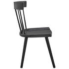 Modway - Sutter Fauteuil d’appoint de salle à manger - Noir-Entièrement assemblé