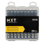 Piles alcalines AAA NXT Technologies, paquet de 36-Taille de la pile : Pile AAA