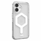 UAG - Coque Plyo robuste avec MagSafe pour iPhone 16 - Glacée/Blanche-Module MagSafe intégré