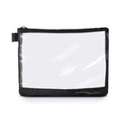 Travelon - Sac à fermeture éclair de 1 pinte avec bouteilles - Noir-Sac en PVC transparent à fermeture éclair de 1 litre