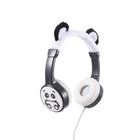 Planet Buddies - Écouteurs pour Enfants à Fourrure - Noir (Panda)-Design confortable: Léger, ajustable et pliable, avec coussinets et serre-tête ultra doux. Plus que des simples jouets pour enfants, nos écouteurs sont disponibles dans une gamme de caractères pour éduquer les enfants sur les espèces en voie de disparition et les problèmes environnementaux