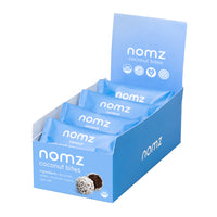 nomz - bouchées énergétiques à la noix de coco bio - 40g - paquet de 12-Bio