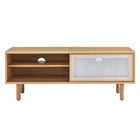 Modway - Kurtis 47 po Meuble TV, Chêne-Capacité de poids : 137 lb